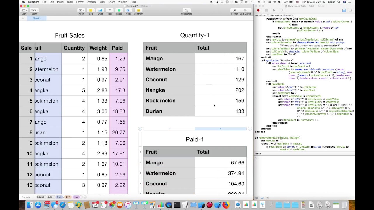 Pivot Tables For Mac